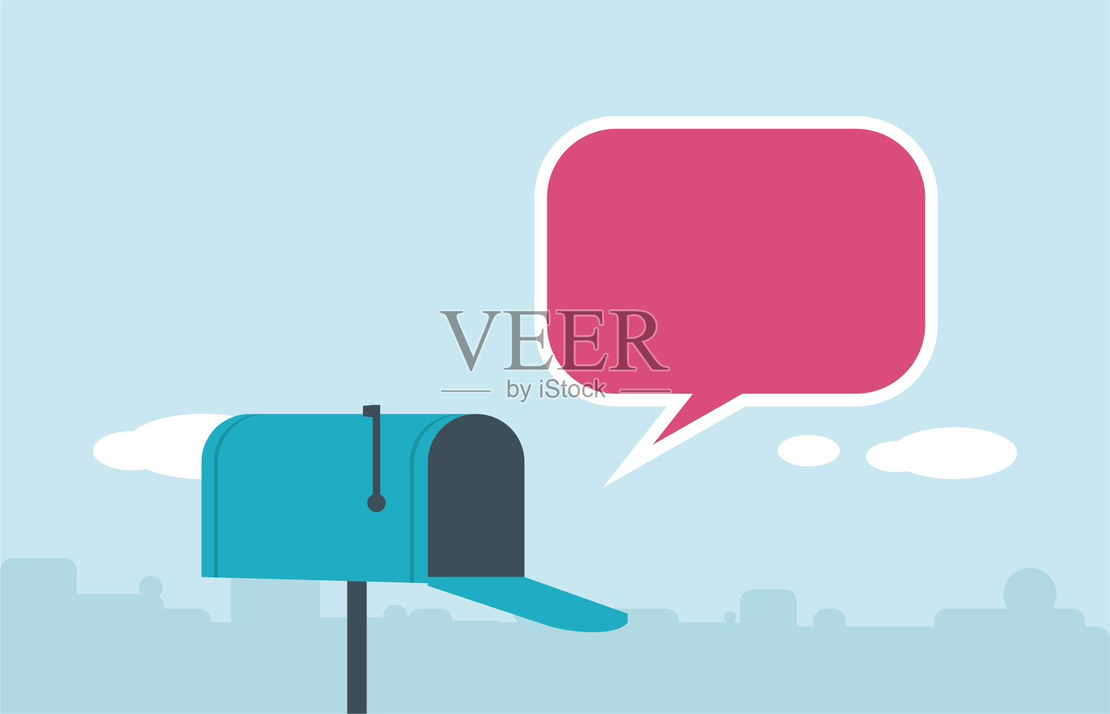 邮箱插画图片素材