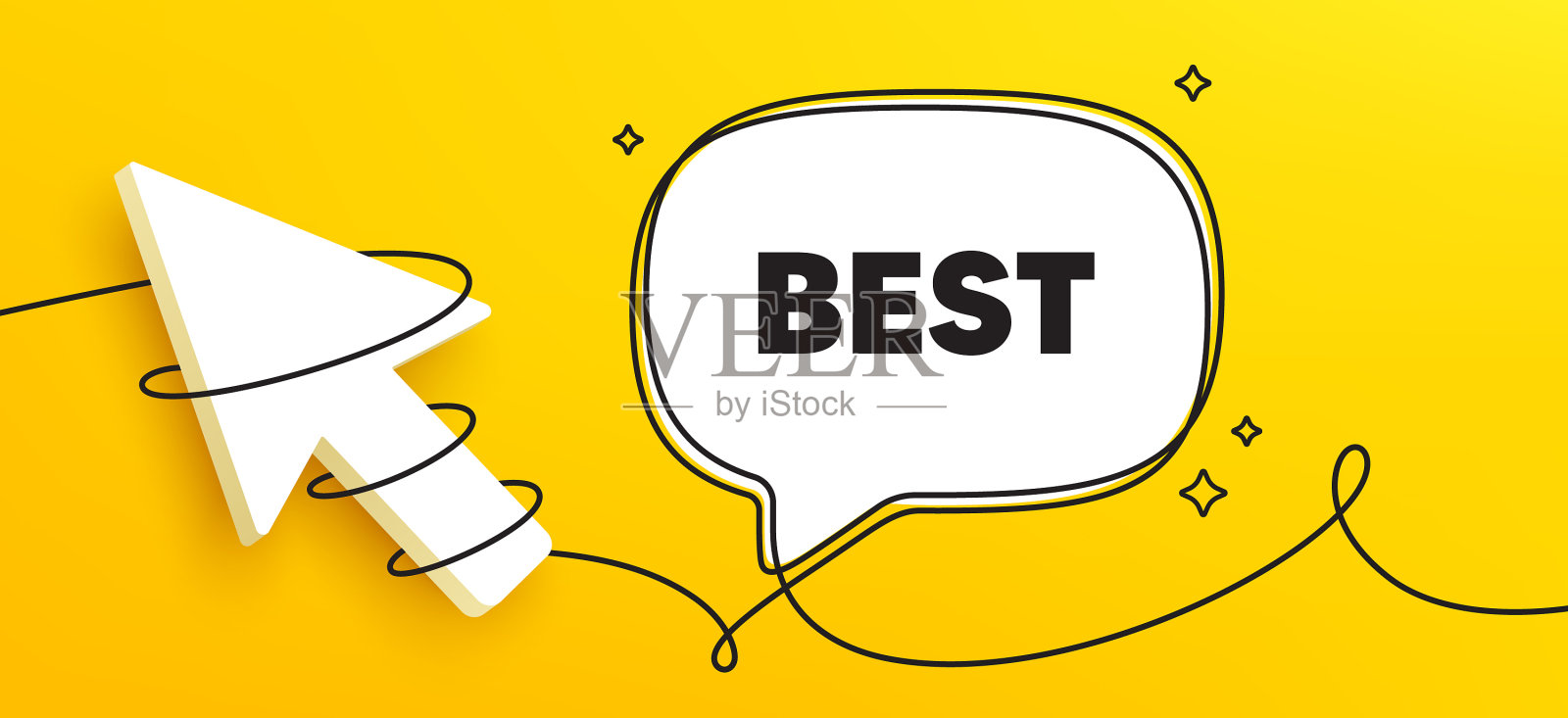 最佳促销标签特别优惠销售符号插画图片素材