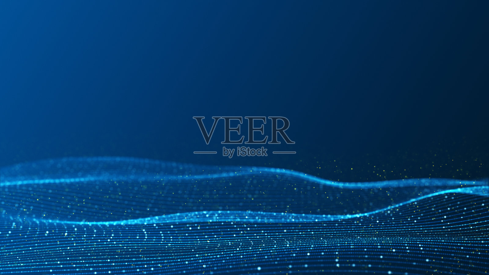 波浪线粒子技术背景照片摄影图片