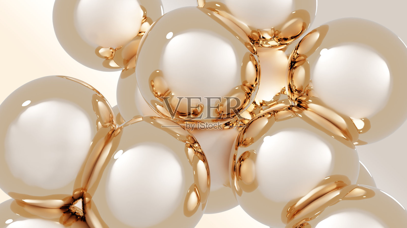 优雅的金色球体背景照片摄影图片