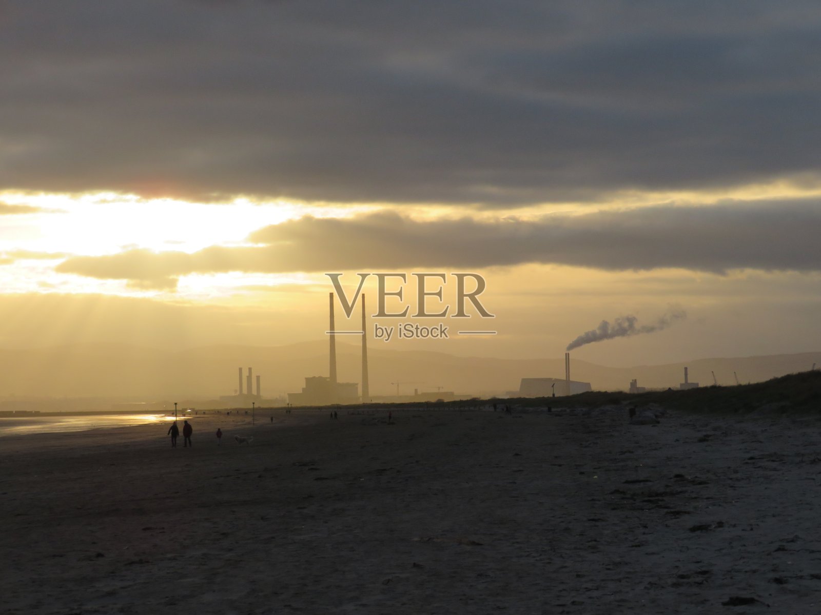 都柏林的城市照片摄影图片