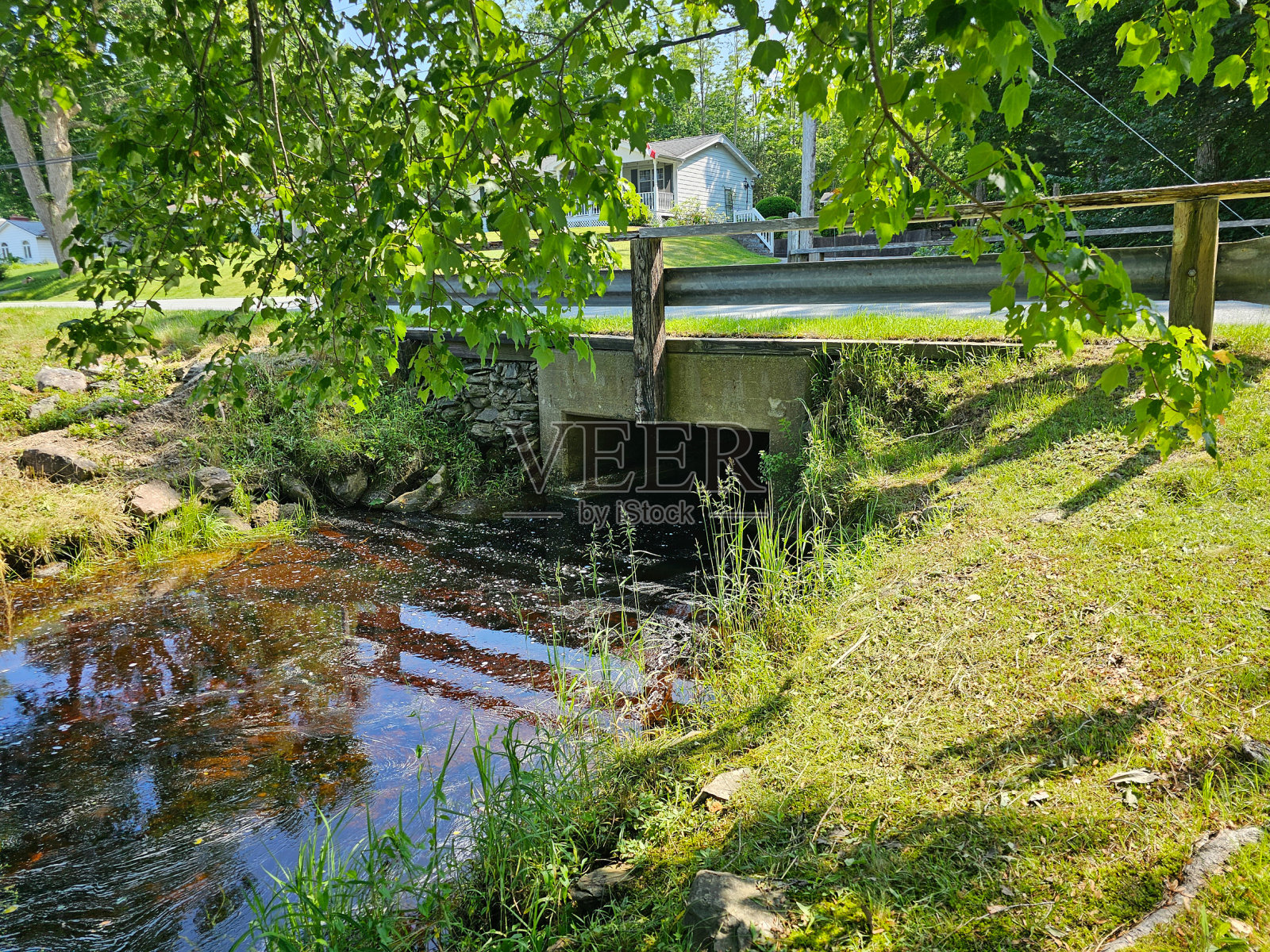 道路下排水照片摄影图片