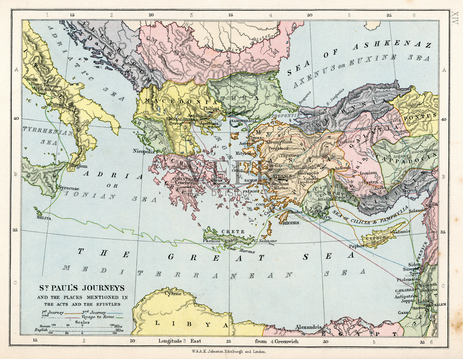 圣保罗之旅地图插画图片素材