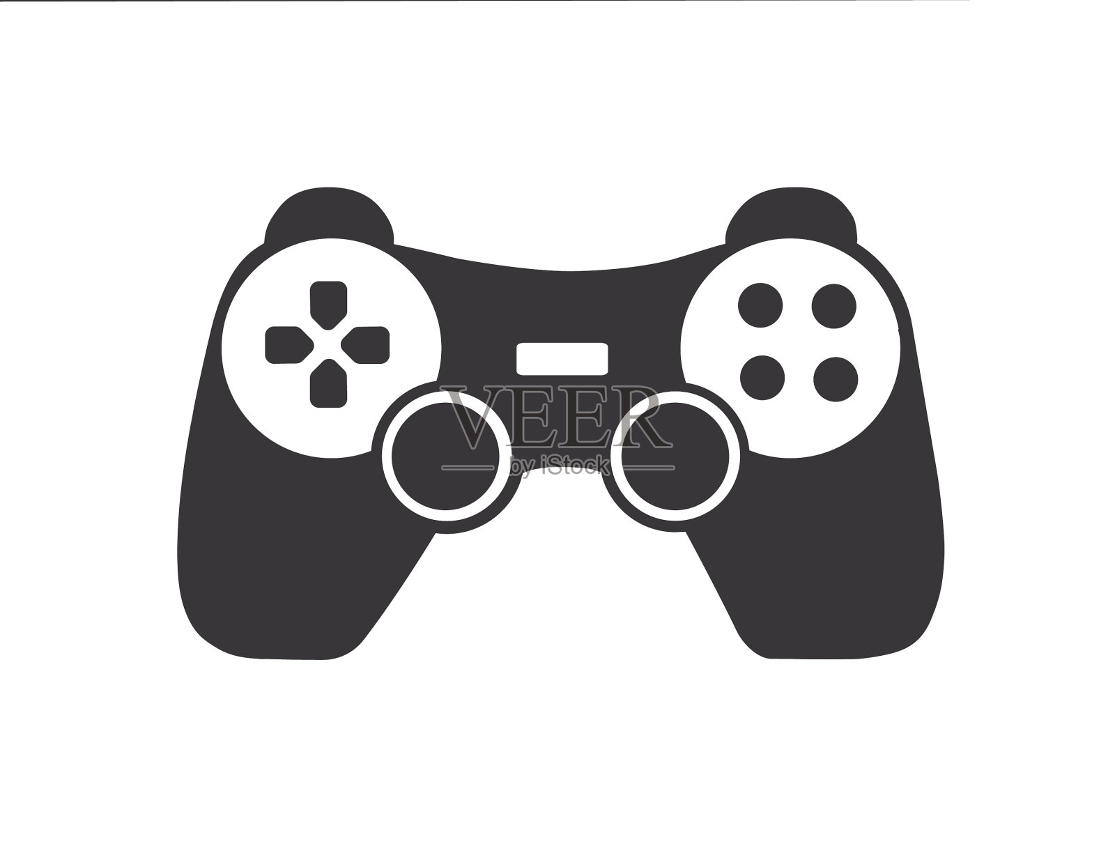 怀俄明州-游戏控制器插画图片素材