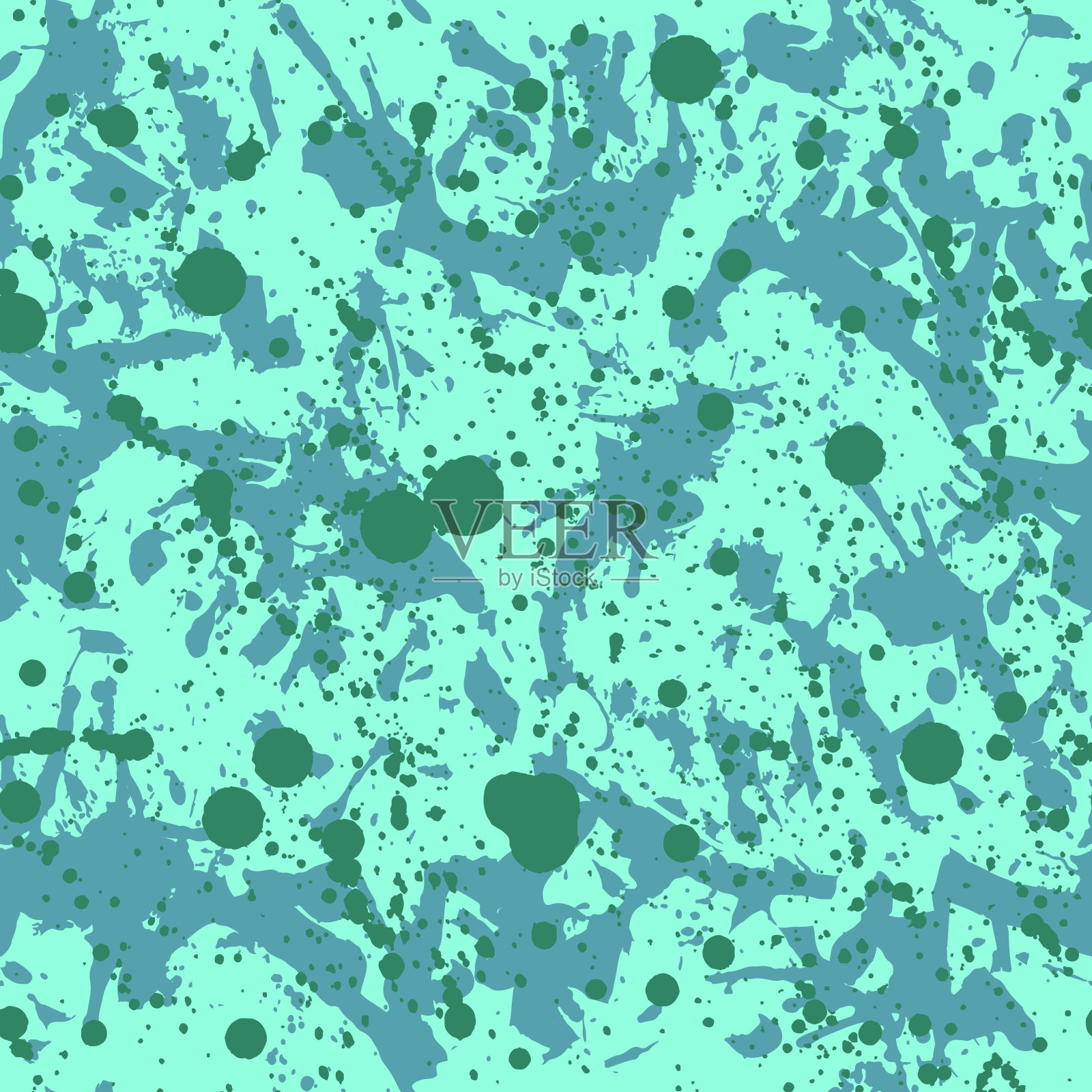 抽象污浊的颜色画无缝图案插画图片素材