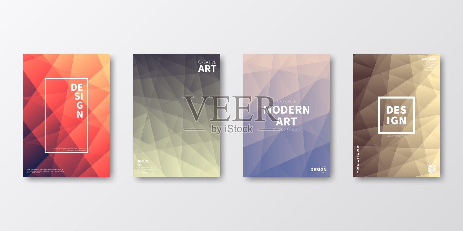 宣传册模板布局，封面设计，商业年度报告，传单，杂志设计模板素材