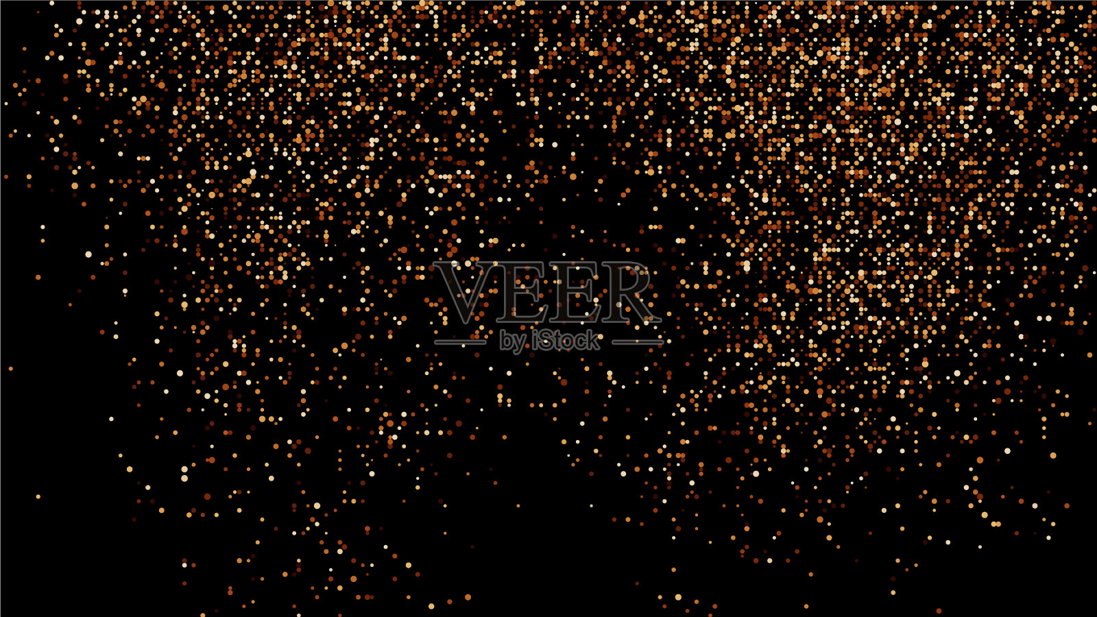 咖啡色半色调点状背景插画图片素材