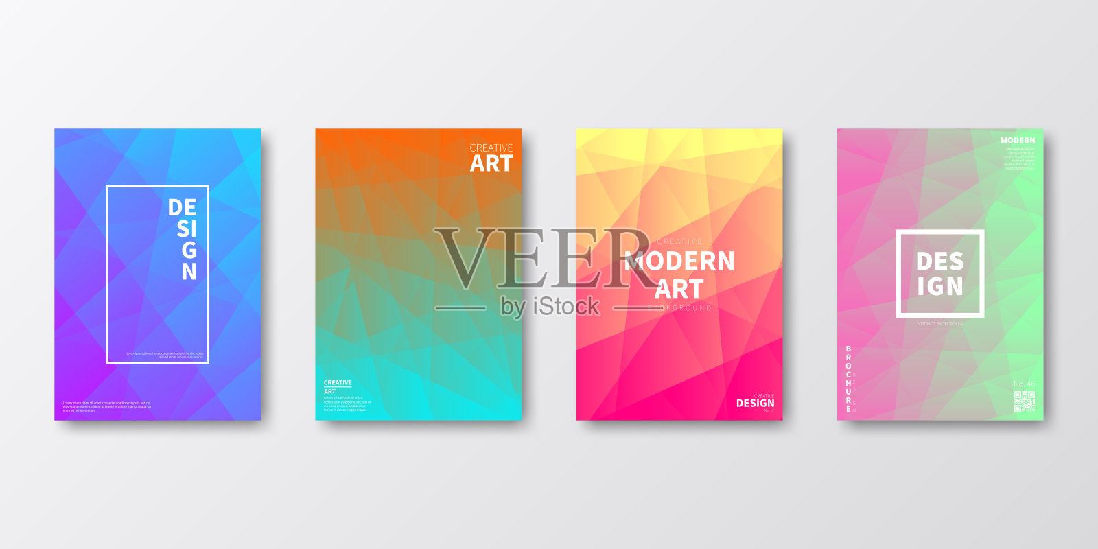 宣传册模板布局，封面设计，商业年度报告，传单，杂志设计模板素材