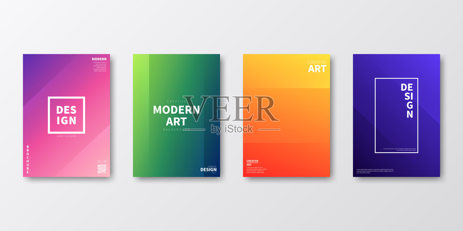 宣传册模板布局，封面设计，商业年度报告，传单，杂志设计模板素材