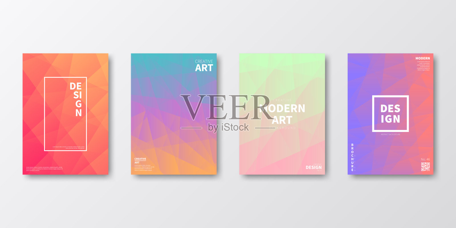 宣传册模板布局，封面设计，商业年度报告，传单，杂志设计模板素材