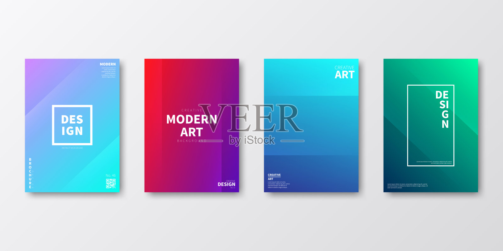 宣传册模板布局，封面设计，商业年度报告，传单，杂志设计模板素材