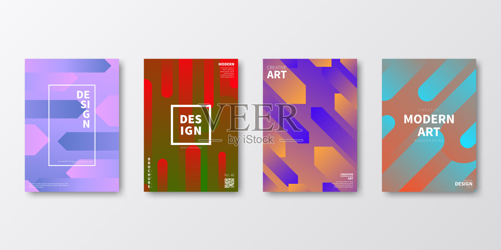 宣传册模板布局，封面设计，商业年度报告，传单，杂志设计模板素材