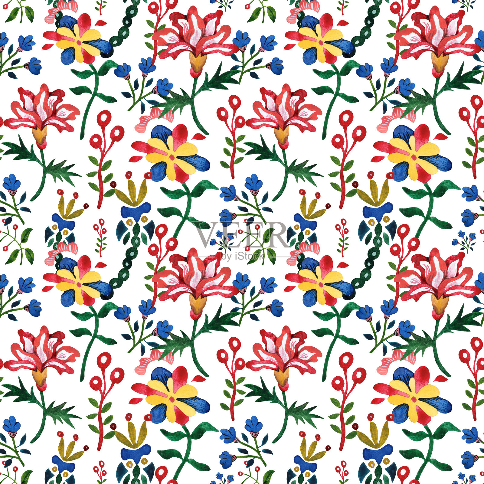 无缝模式插画图片素材