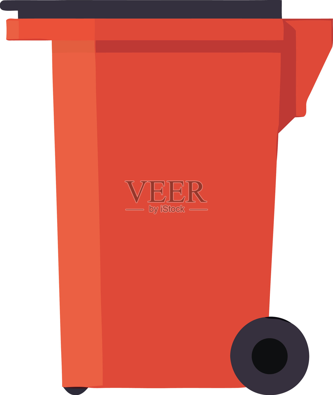 垃圾车设计设计元素图片