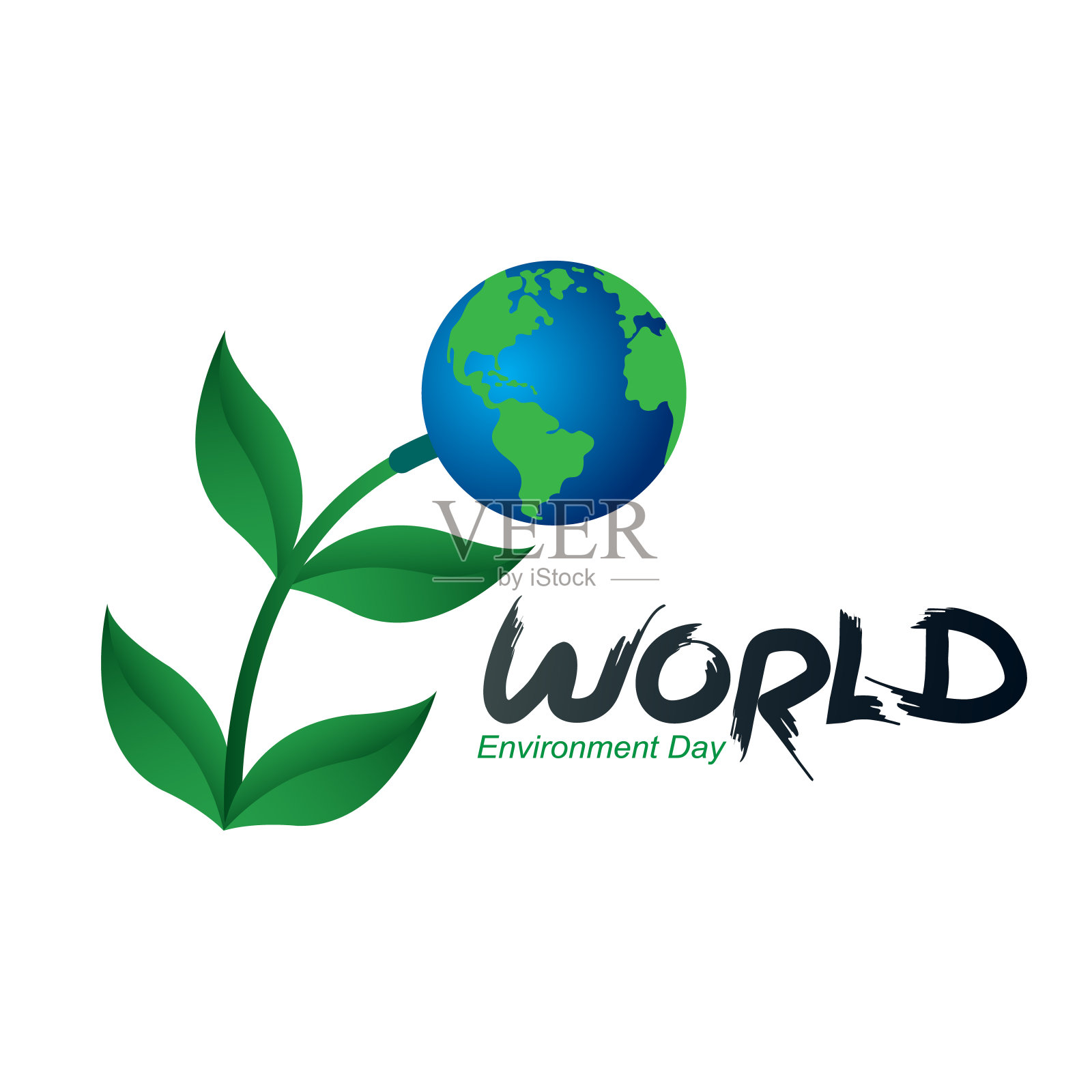 世界环境插画图片素材