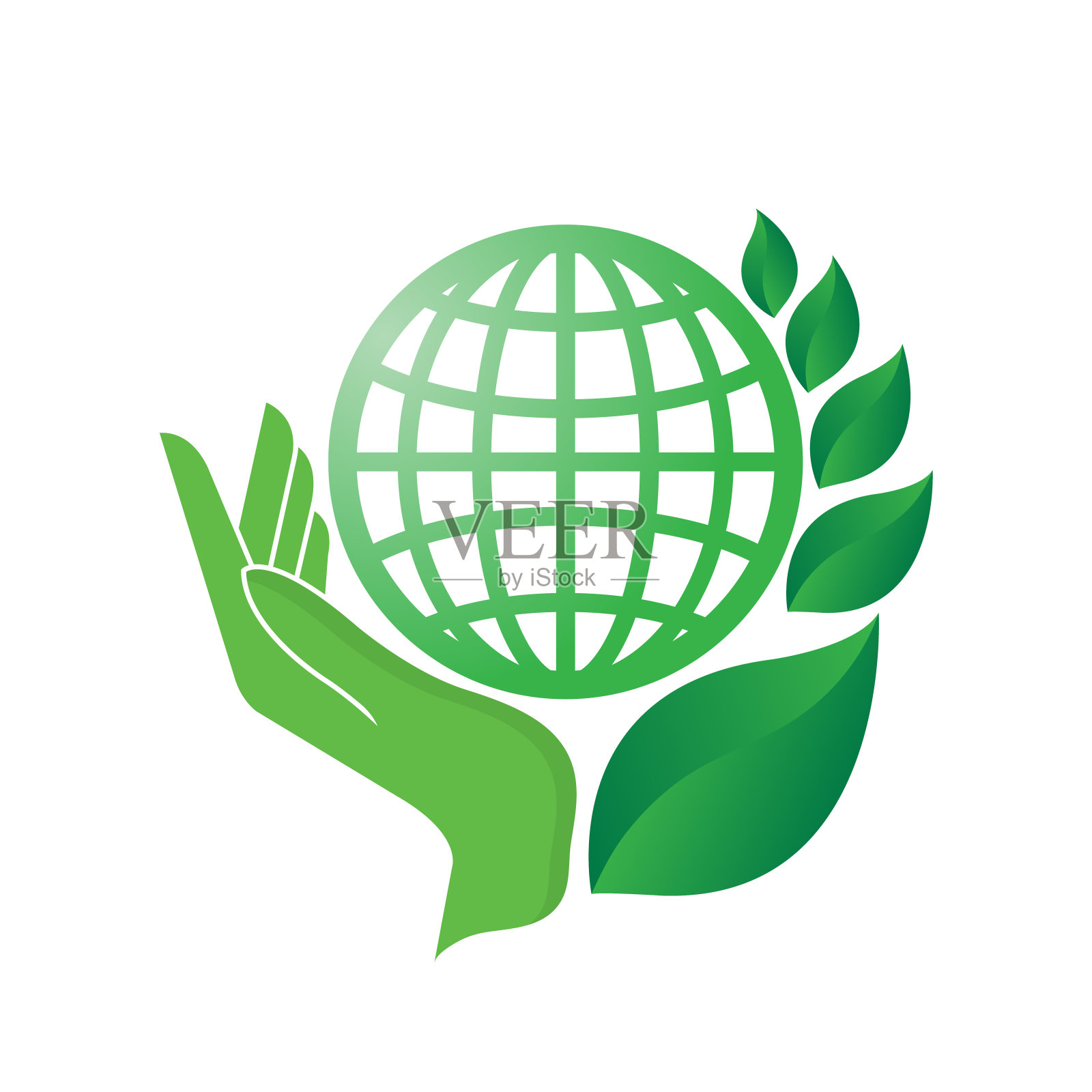 生态友好的插画图片素材