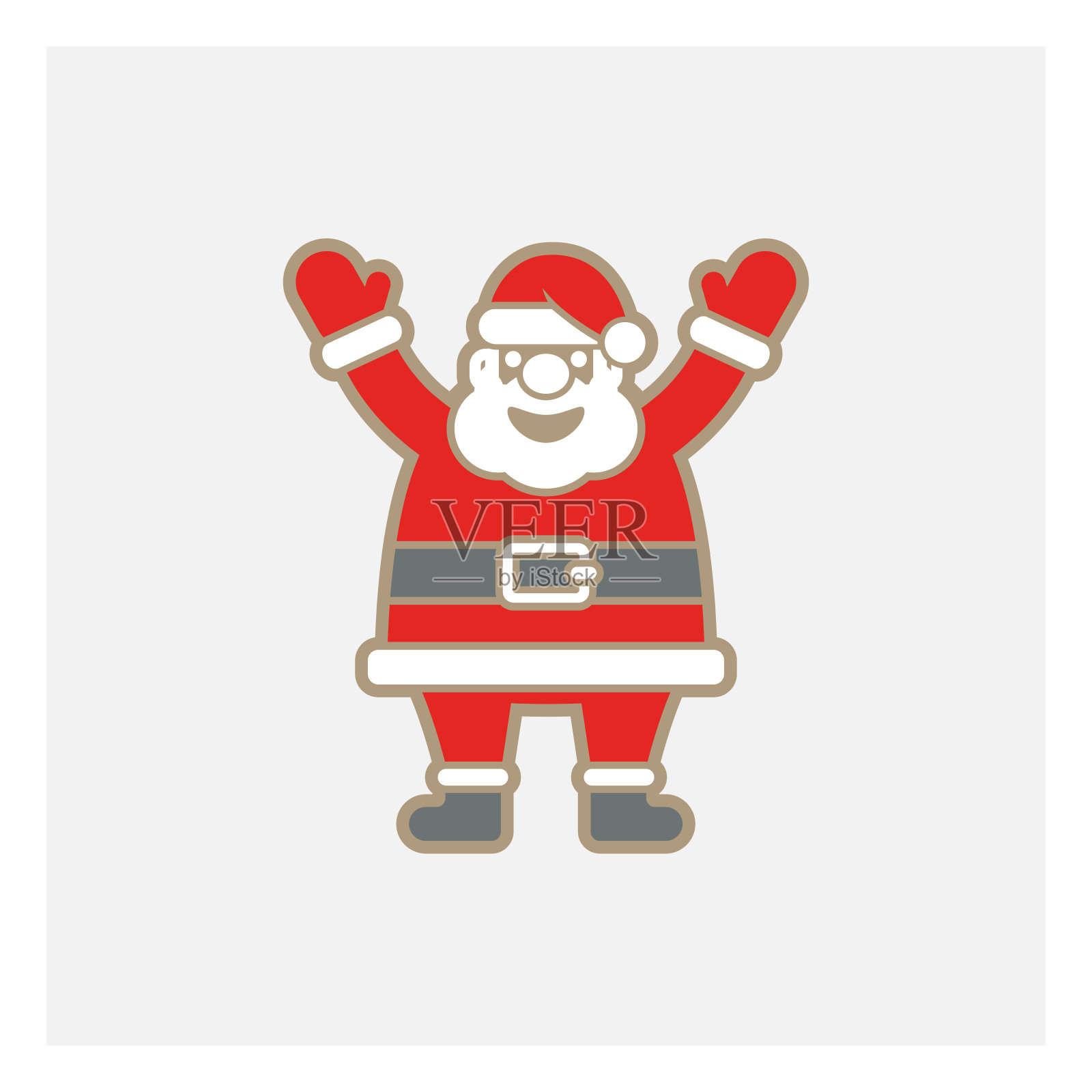 圣诞节圣诞老人插画图片素材