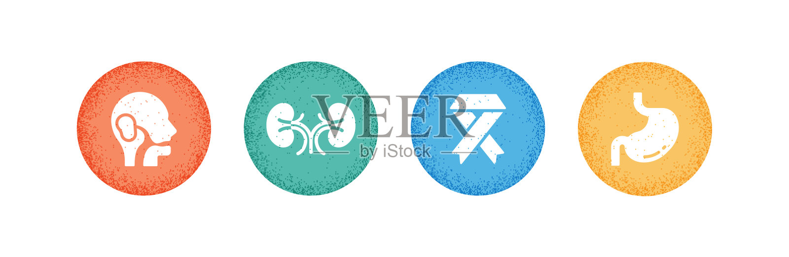 医疗保健和医疗相关图标。向量符号说明。插画图片素材