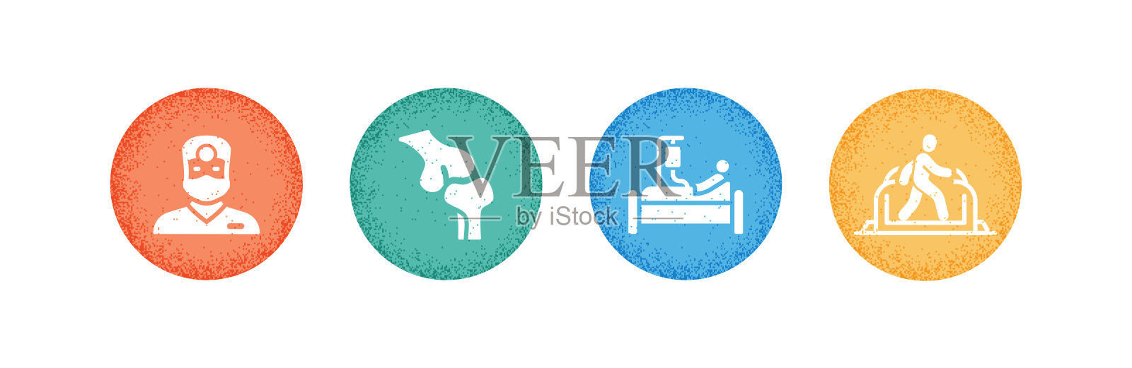 医疗保健和医疗相关图标。向量符号说明。插画图片素材