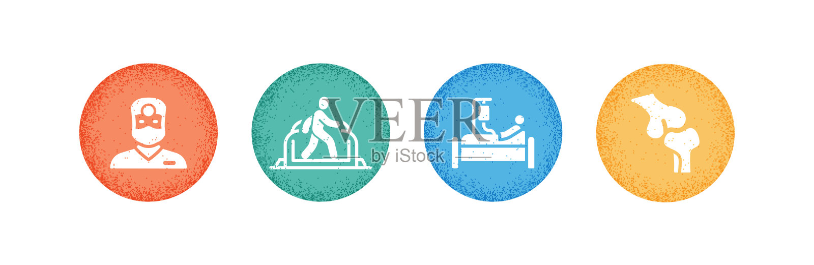 医疗保健和医疗相关图标。向量符号说明。插画图片素材