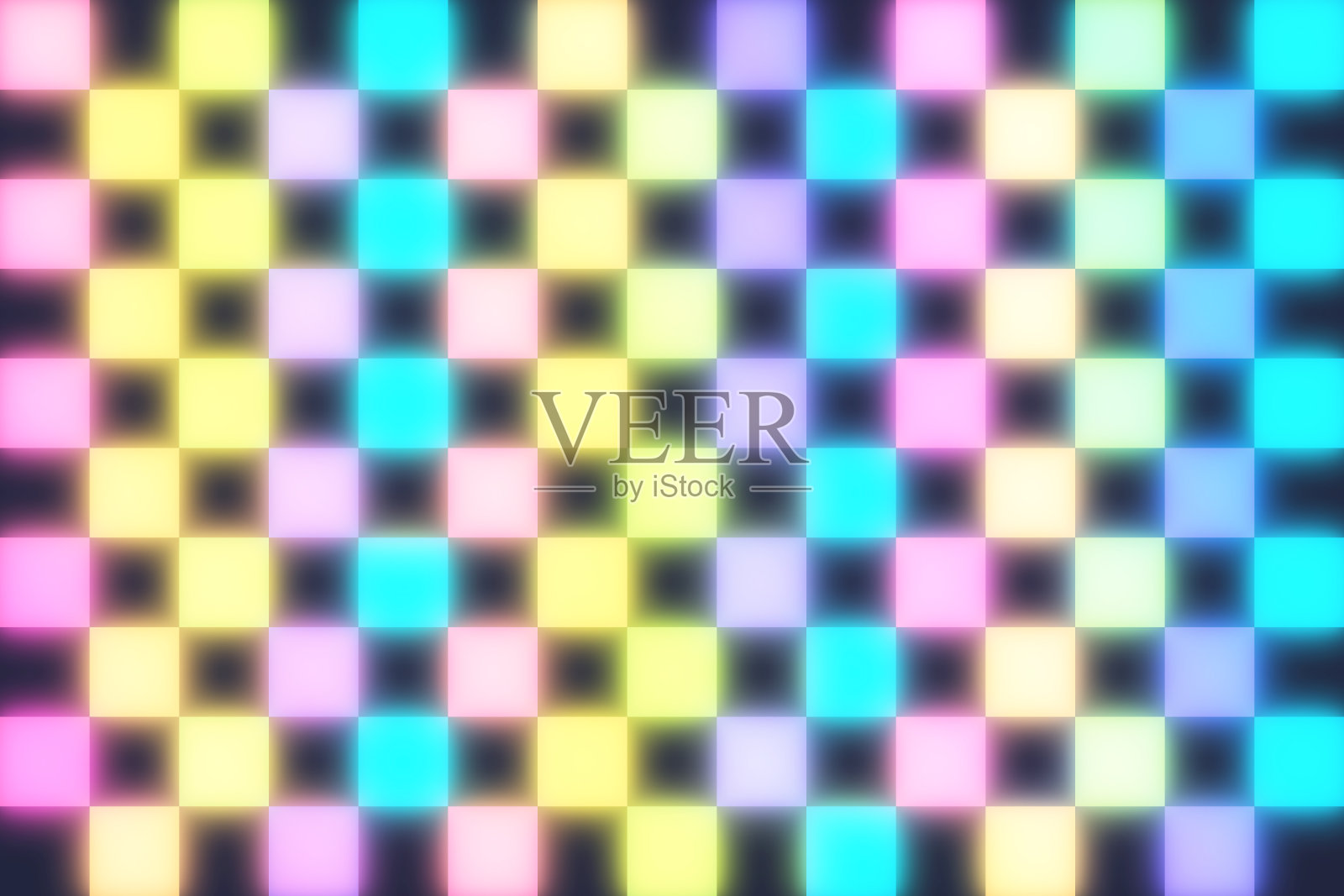 发光网格背景插画图片素材