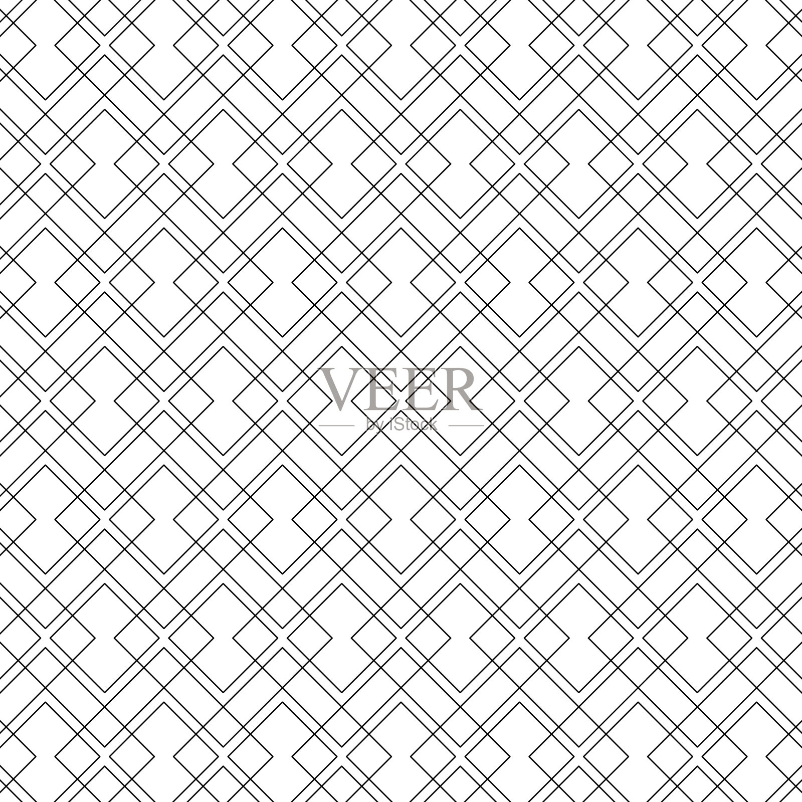 方形线形插画图片素材