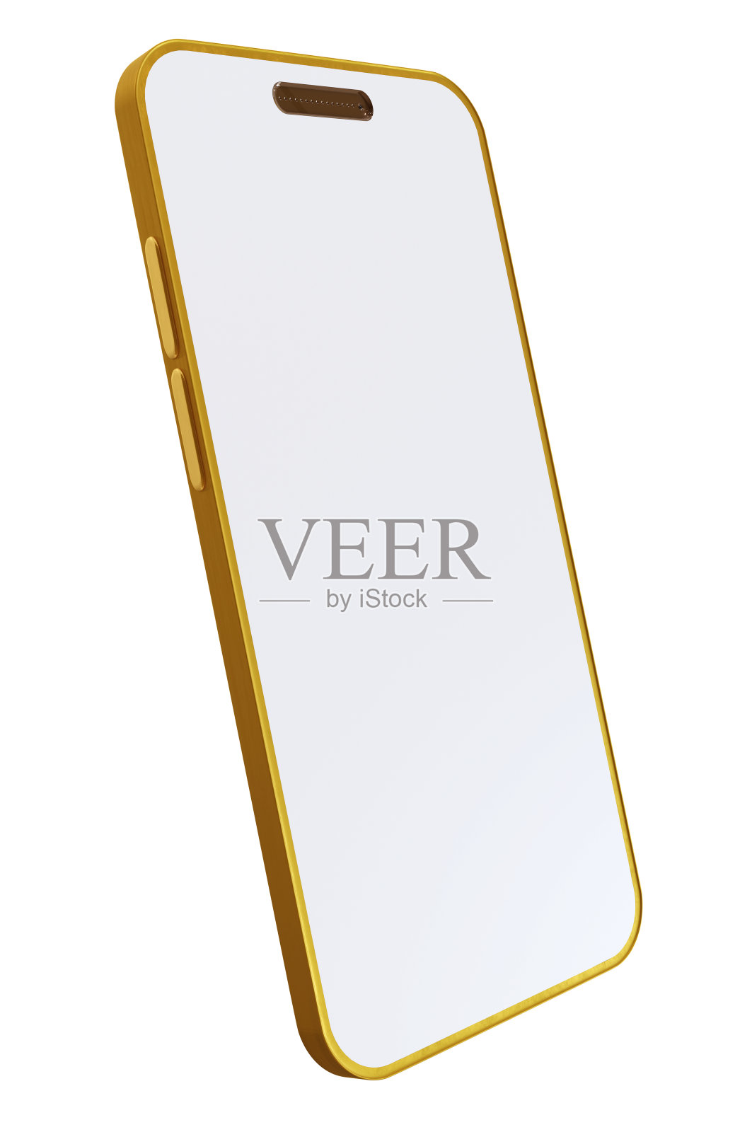 3D插画，智能手机，白色图形空间照片摄影图片