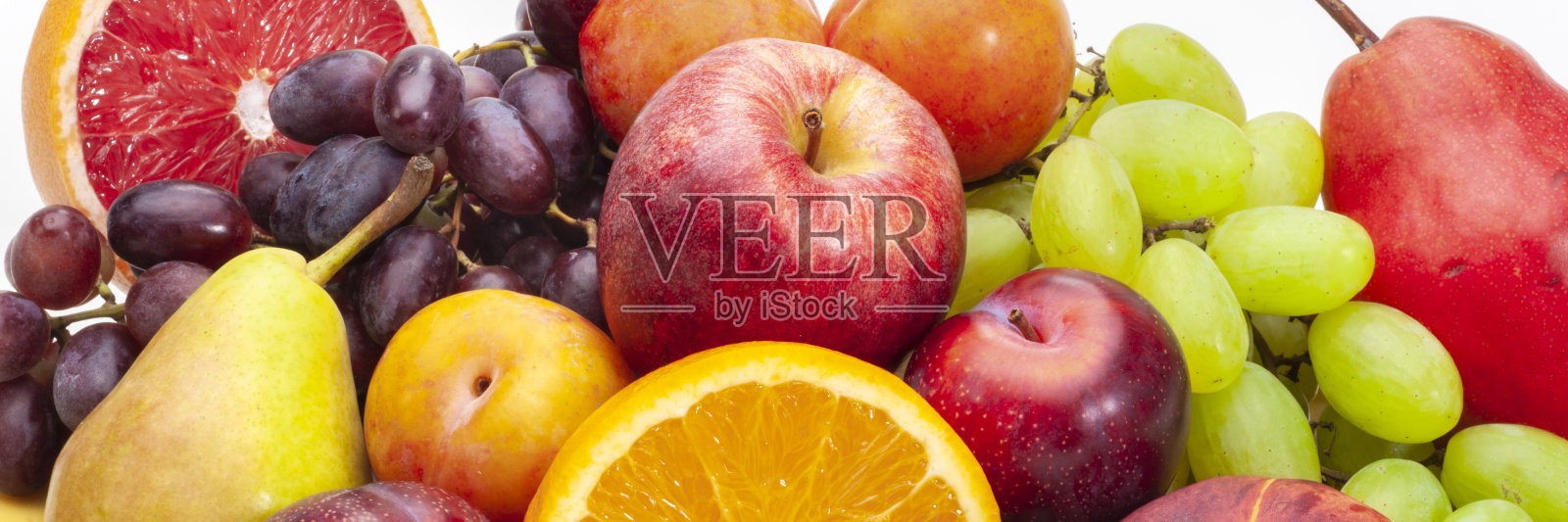 摆放新鲜健康的水果照片摄影图片