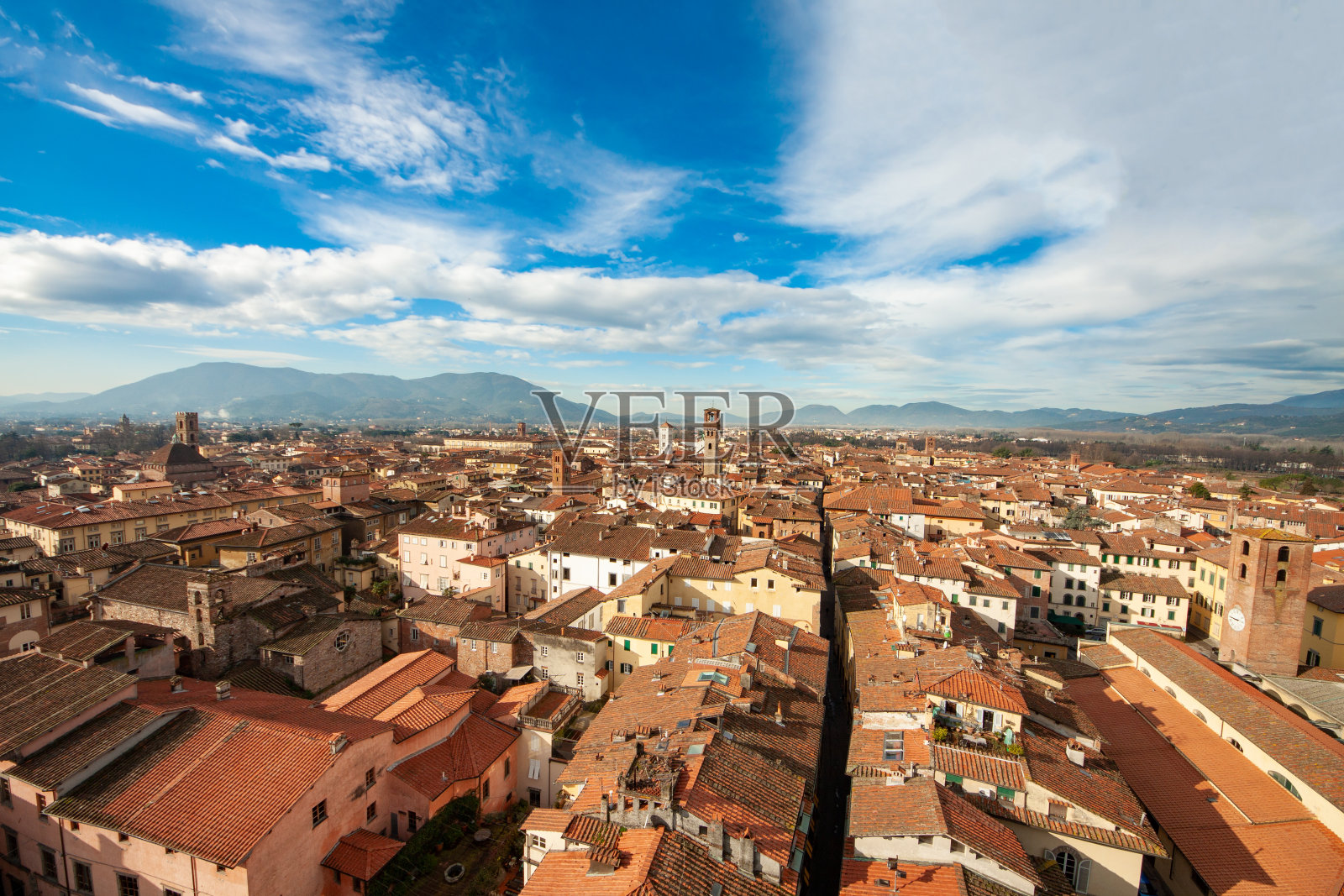 卢卡市景观照片摄影图片