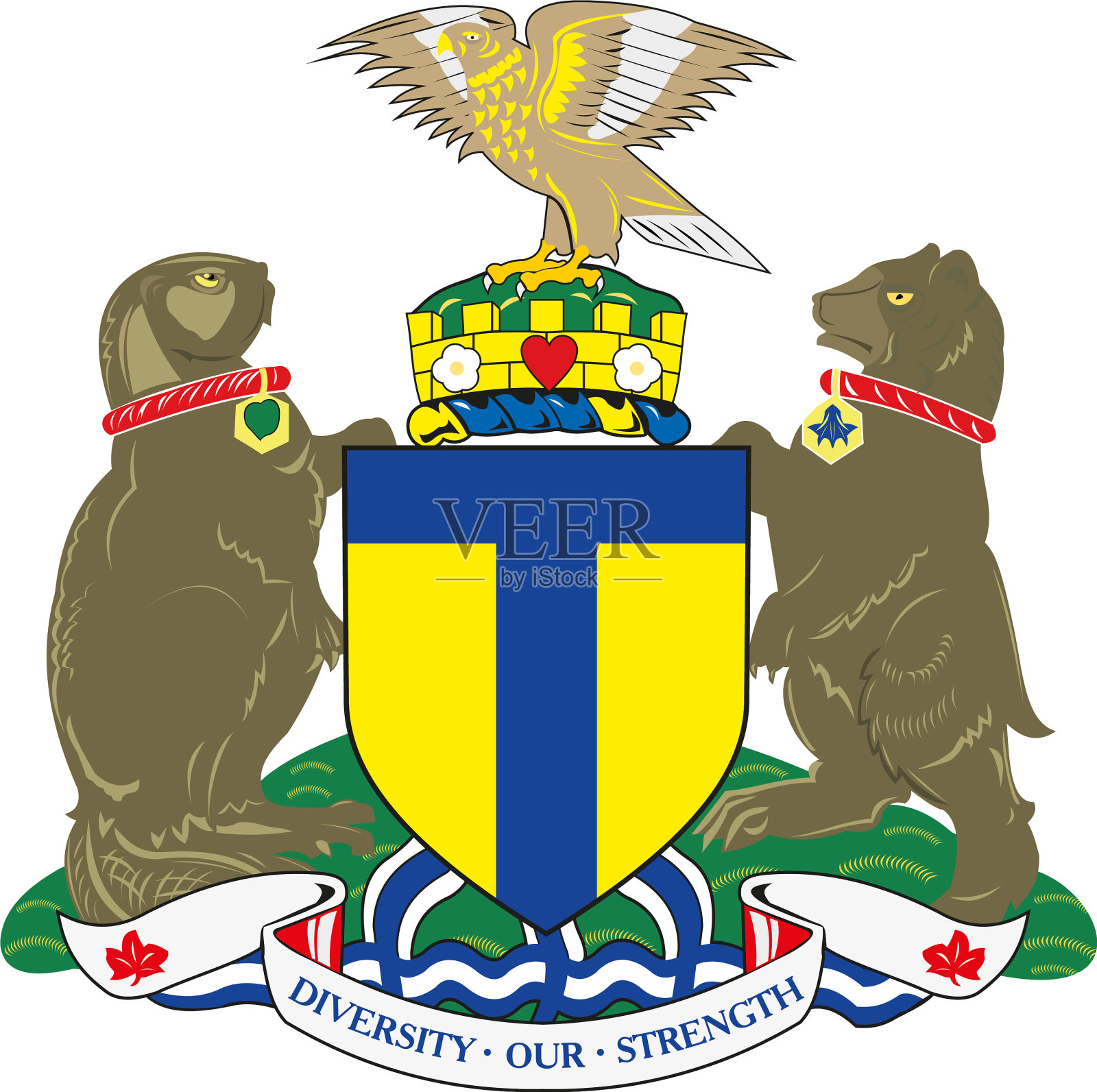 大衣武器城市加拿大多伦多插画图片素材