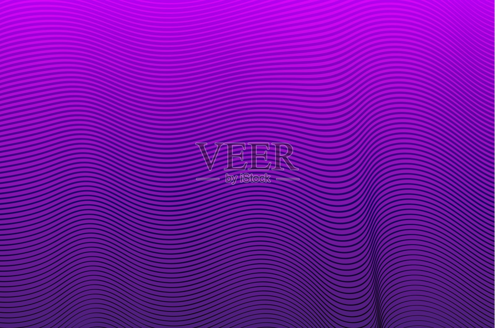 波浪线背景插画图片素材