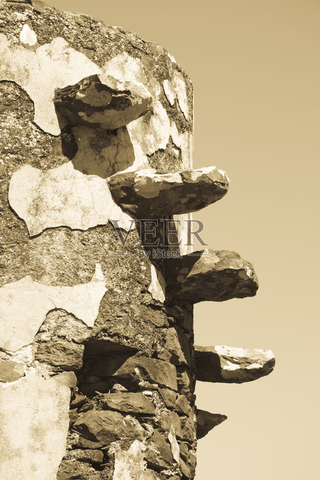 旧塔的建筑细节照片摄影图片