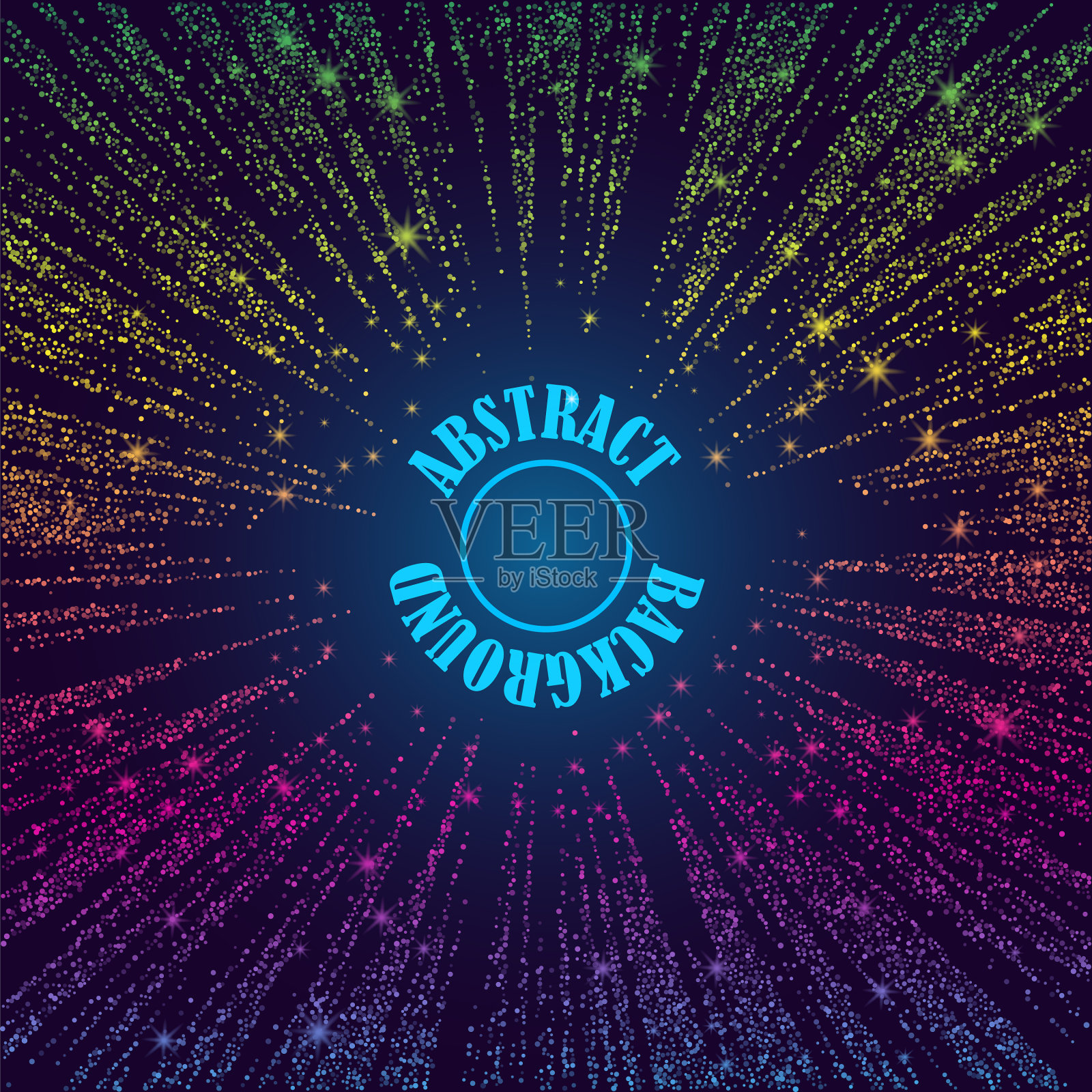 动态抽象散射粒子背景插画图片素材