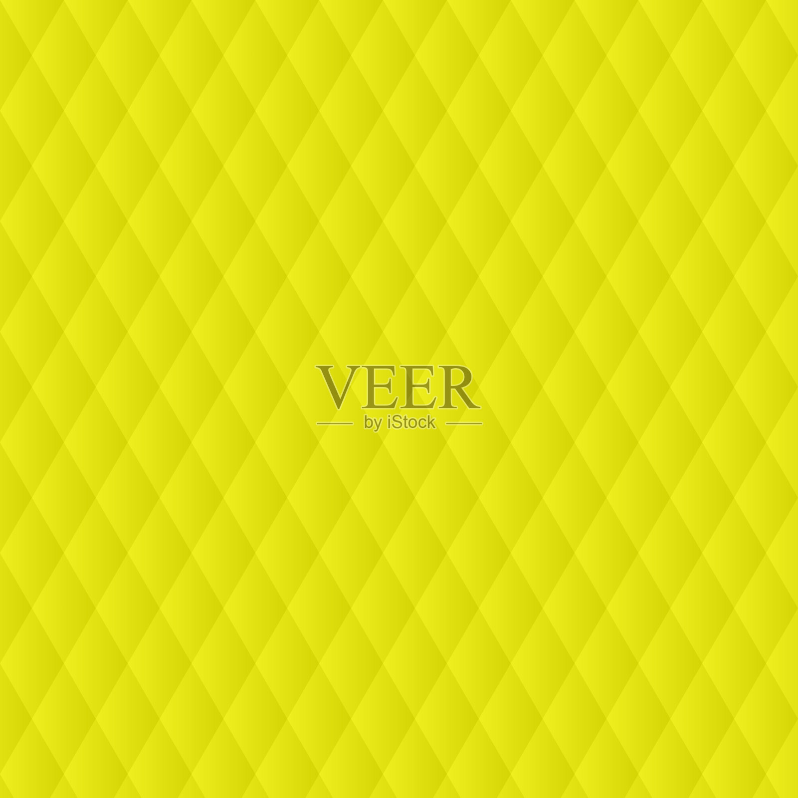 摘要黄色多边形菱形背景。插画图片素材