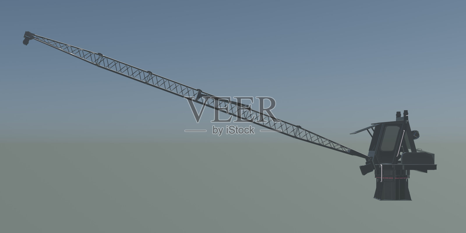 工业建筑设备的3D插图照片摄影图片