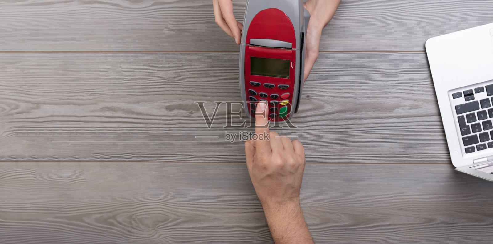 商家、客户、POS机、无现金趋势照片摄影图片