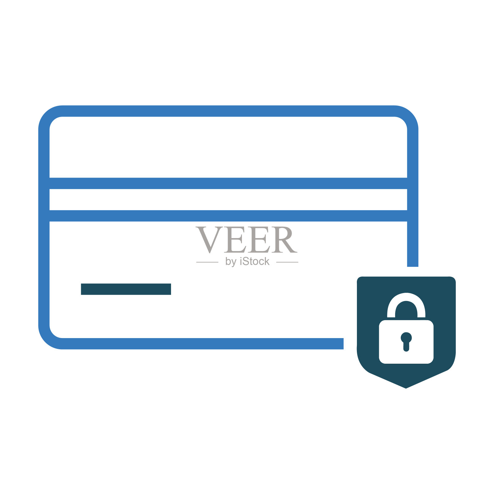 安全，支付，锁定图标插画图片素材