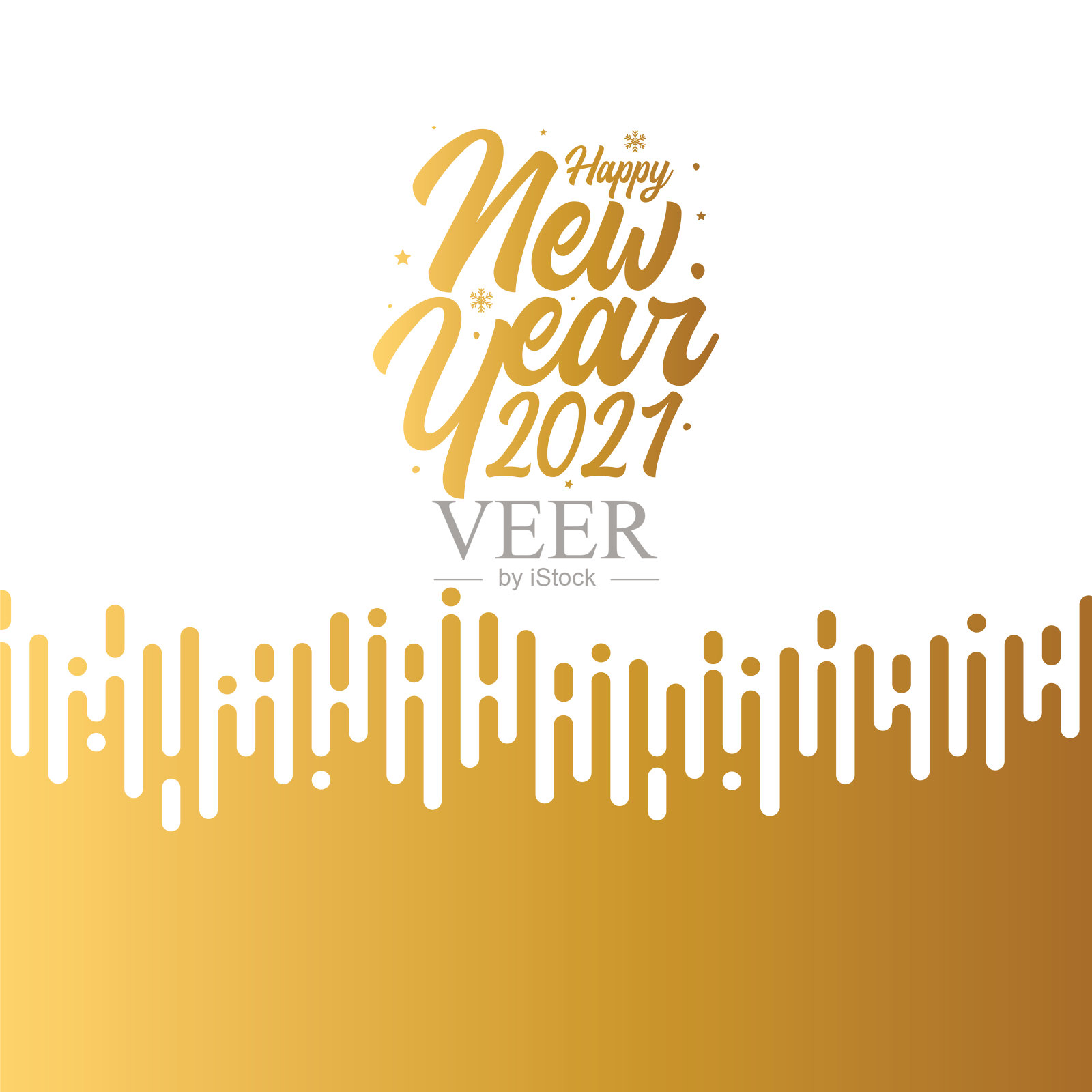 新年快乐。节日贺卡模板。股票插图插画图片素材