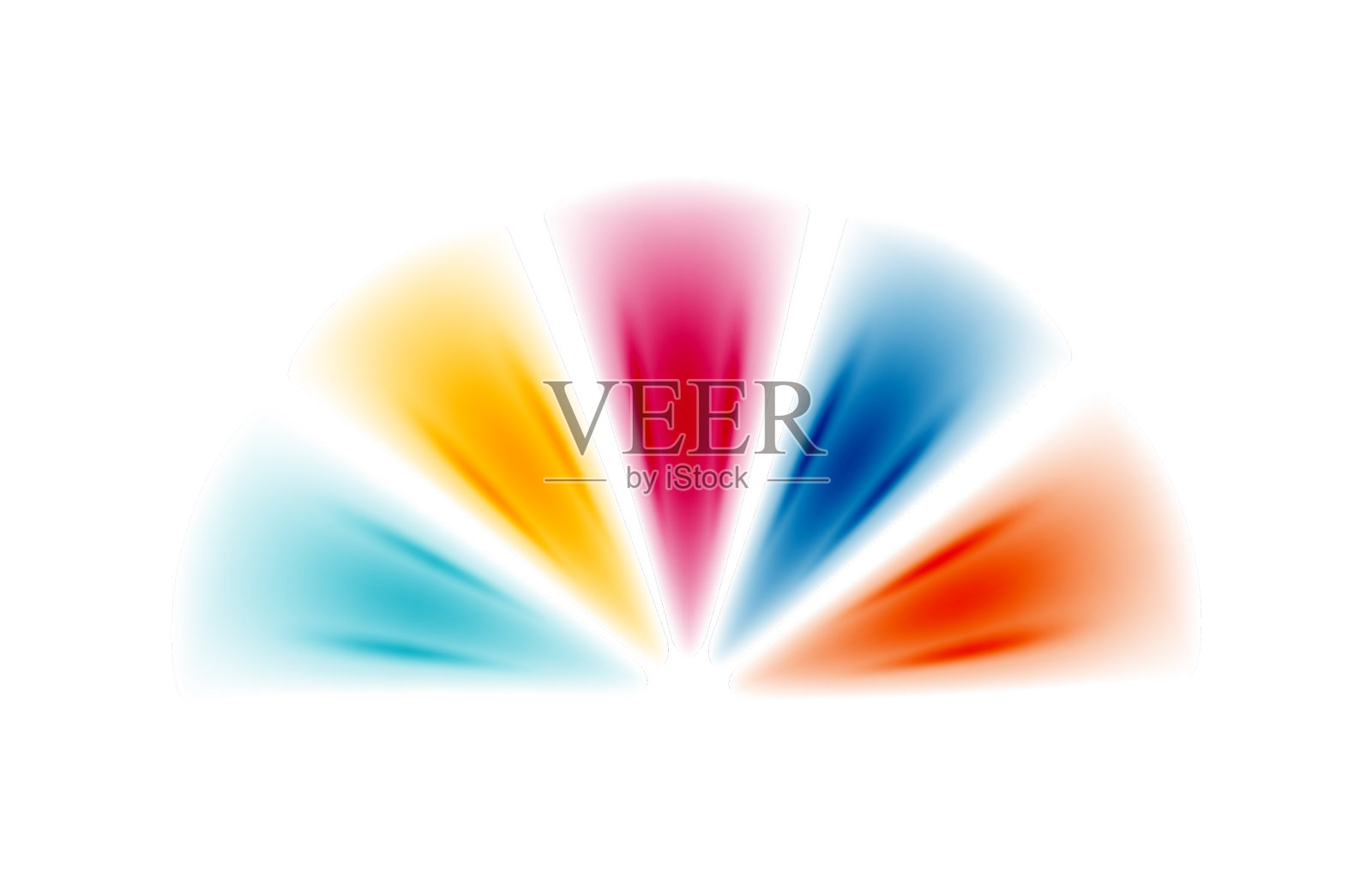 一个充满活力和有趣的设计，以彩虹为特色设计元素图片