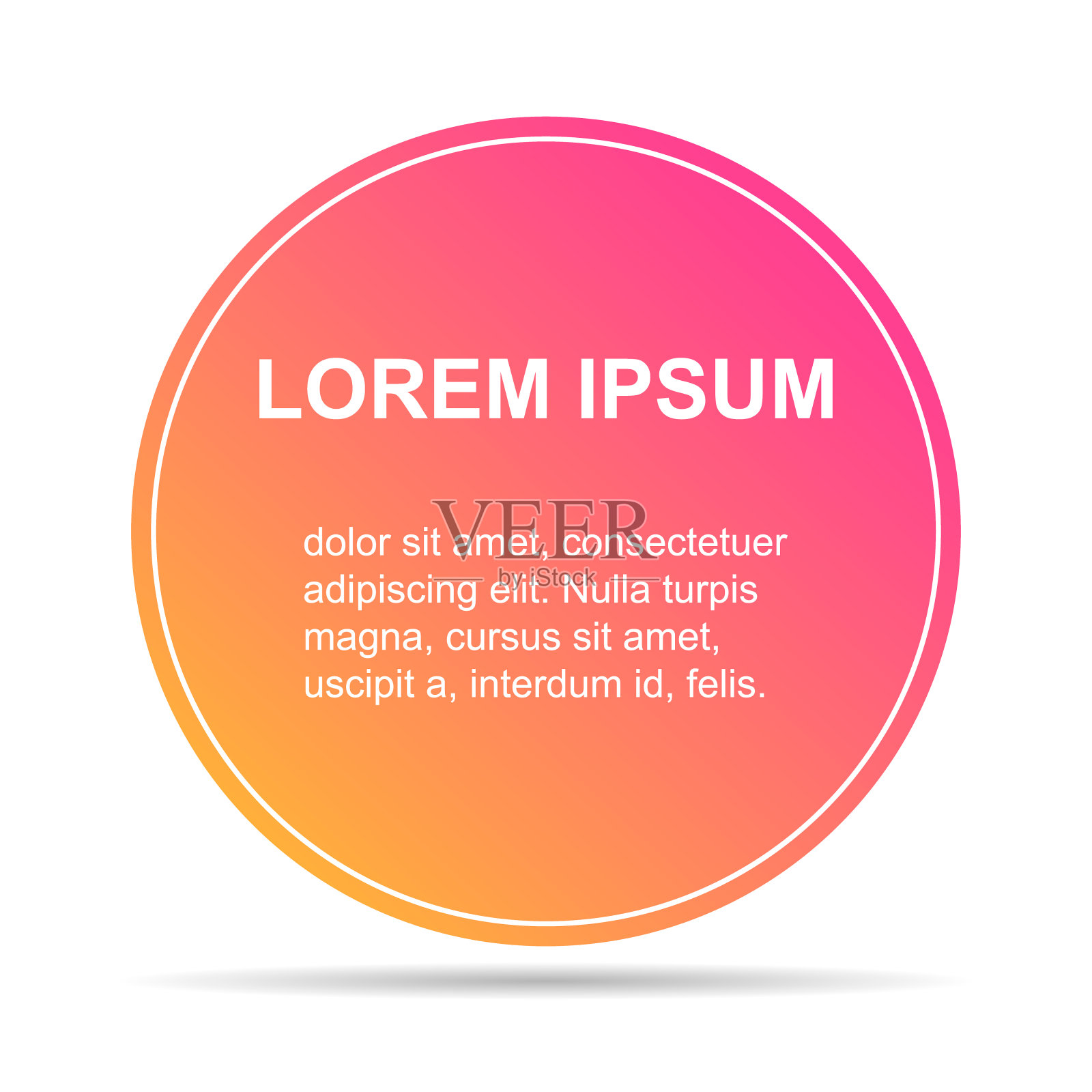 气泡标题阴影形状，横幅几何设计图标，现代框架矢量插图插画图片素材