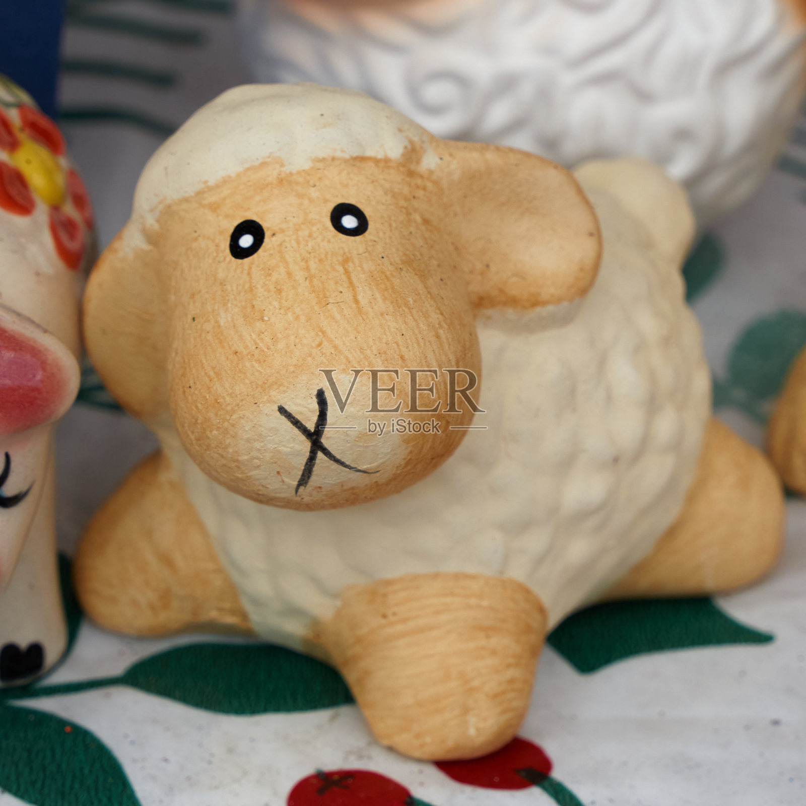 新年仪式上的丰饶羔羊照片摄影图片