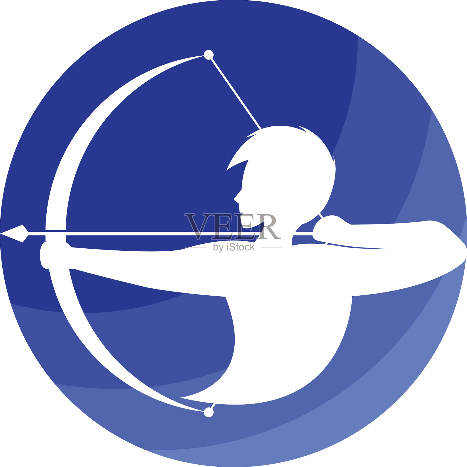 箭术图标设计元素图片