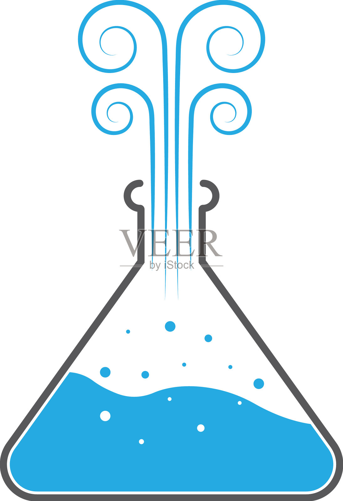 自然实验室标志设计理念科学而又设计元素图片