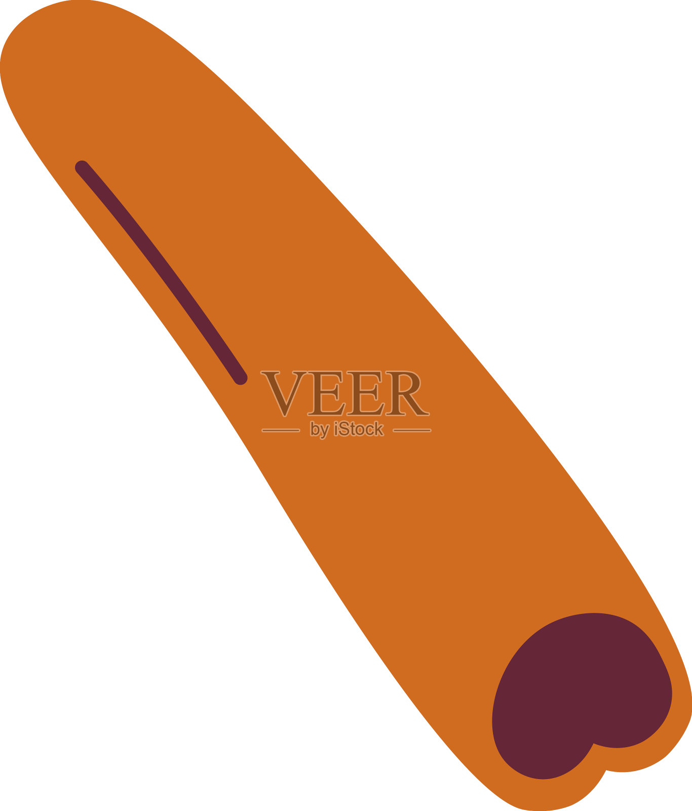 肉桂棒香料设计元素图片