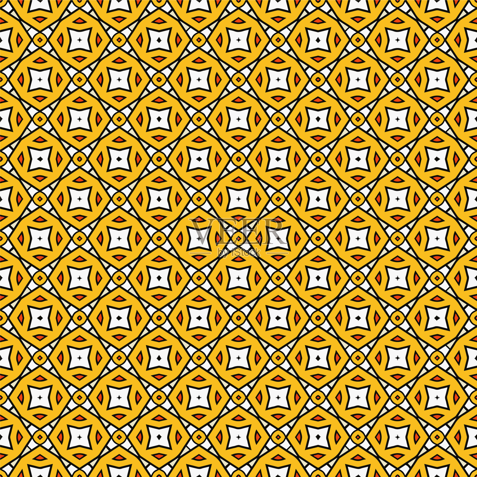 多色无缝图案纹理和模板插画图片素材