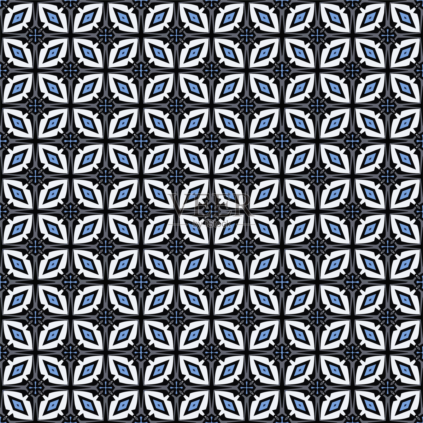 多色无缝图案纹理和模板插画图片素材