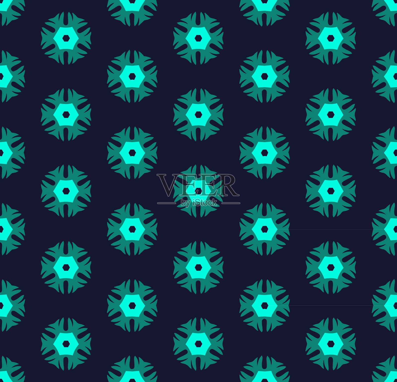 多色无缝抽象图案背景插画图片素材