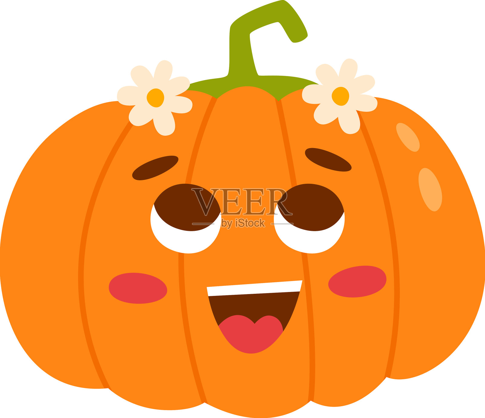 南瓜人物笑设计元素图片