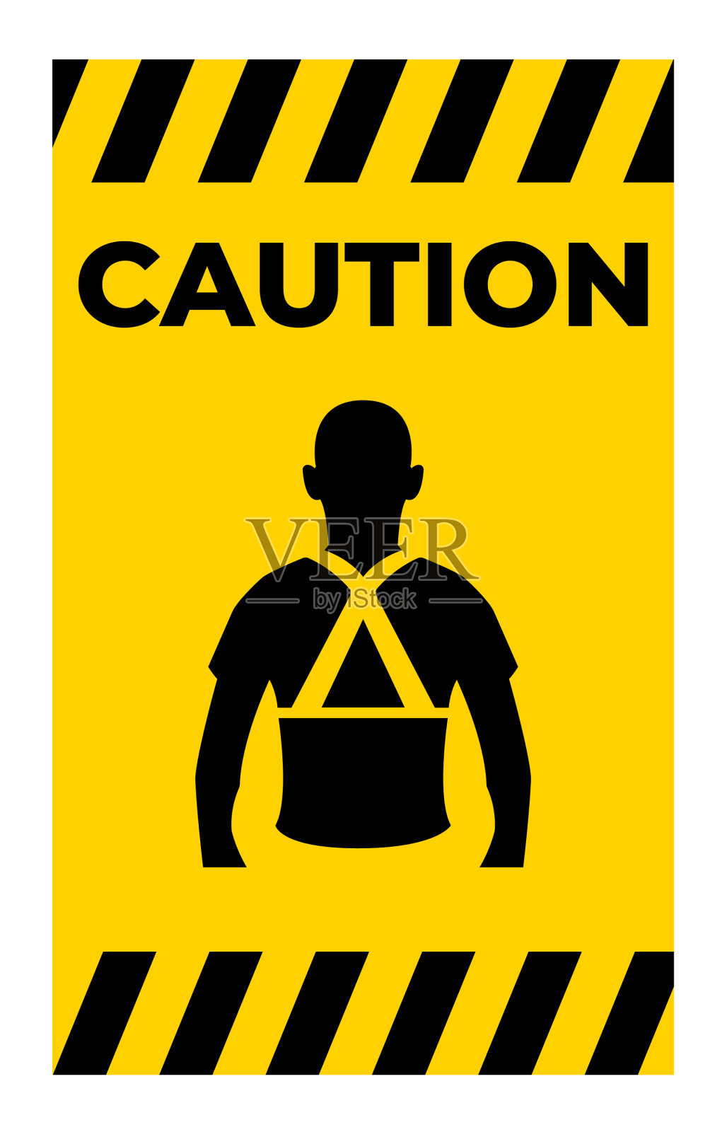 穿回支撑符号标志隔离在白色插画图片素材