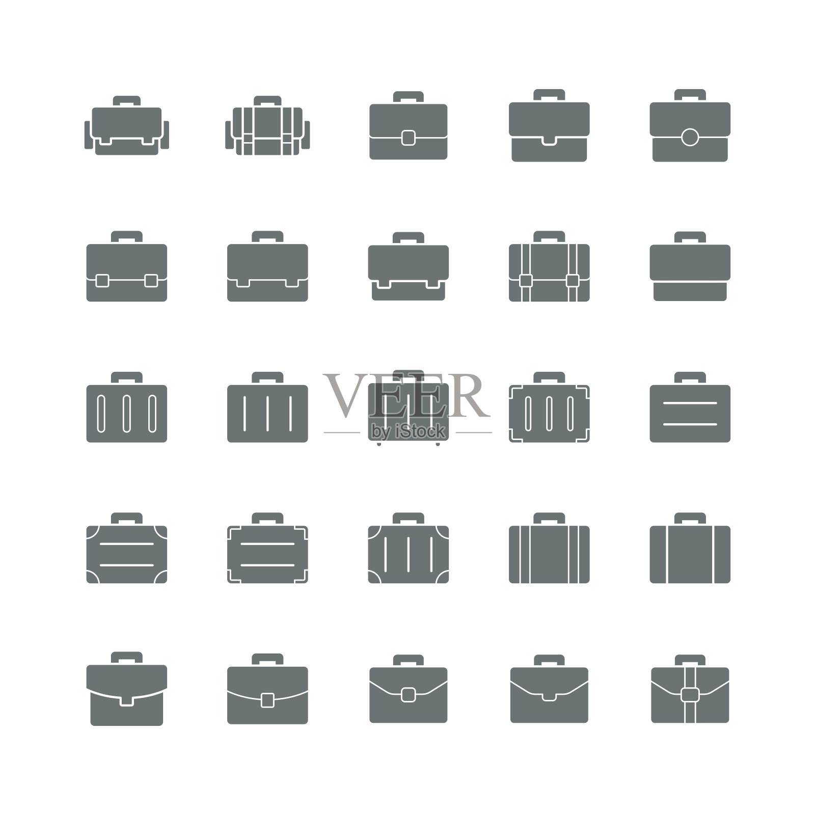 公文包图标图标素材